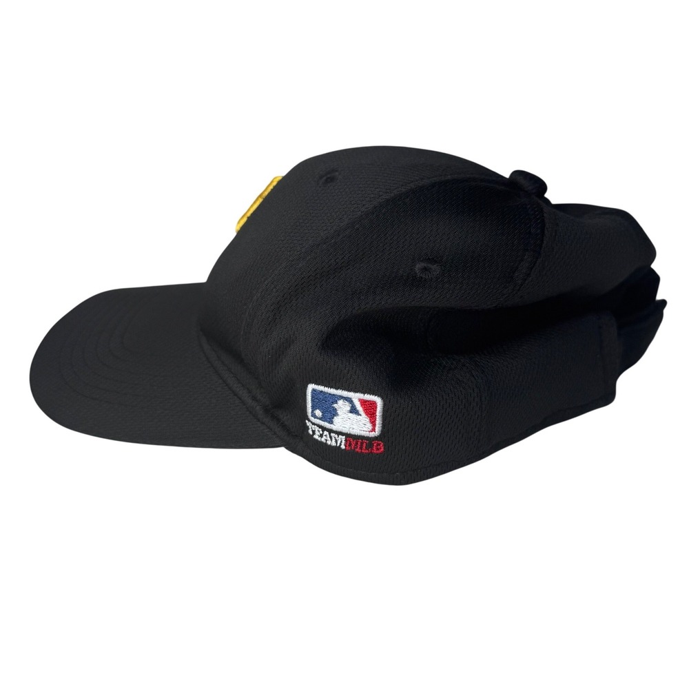 Pittsburgh Pirates MLB Baseball Cap OC Sports Black Adjustable OSFM‎ Hat Unisex - Picture 2 of 7